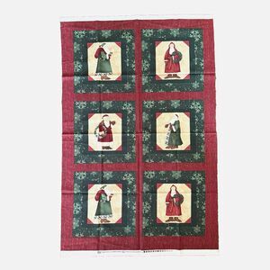 Debbie Mumm Elegant Santas Old World Santa Quilt Blocks Victorian Santa Panel